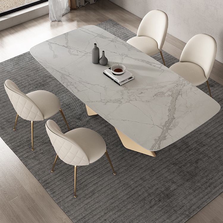 Modern Sintered Stone Dining Set 1/4/5/7 Pieces Dining Set for Home Use