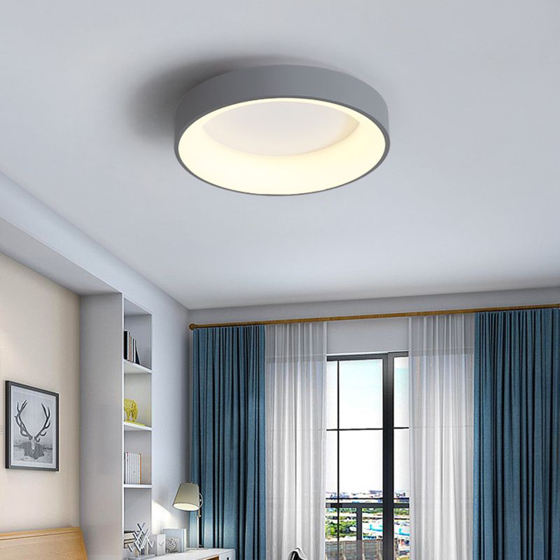 Circular Flush Mount Ceiling Lights Modern Acrylic Flush Light
