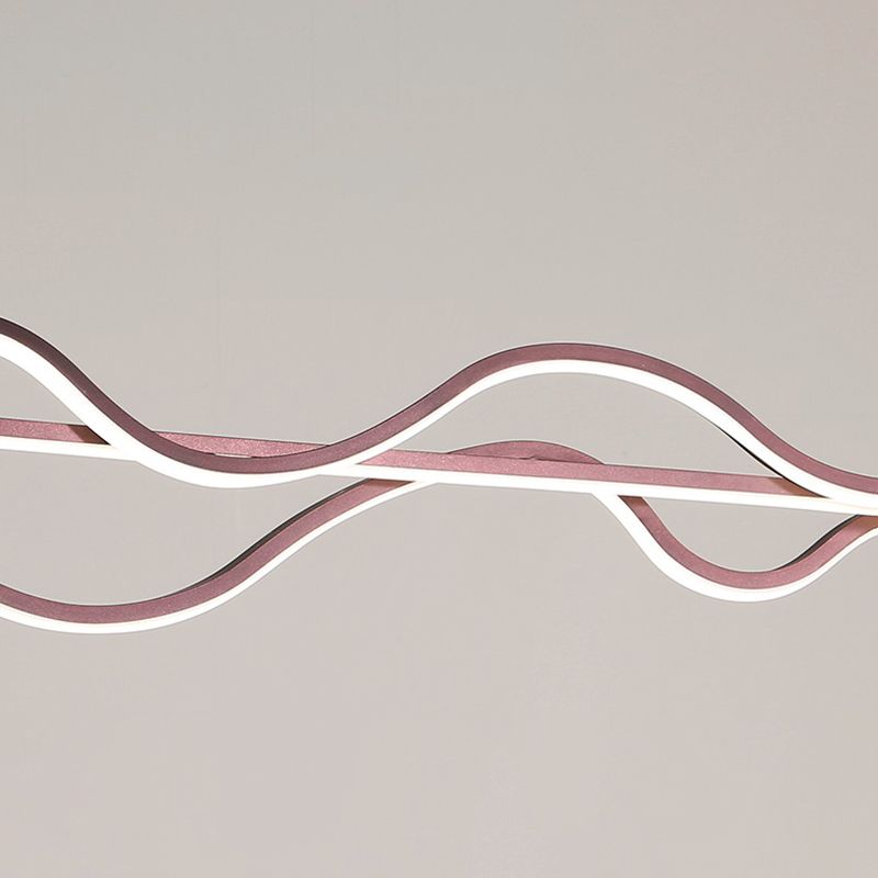 Nórdica Light Light Light Light 3 luces Led Island Colgante para comedor