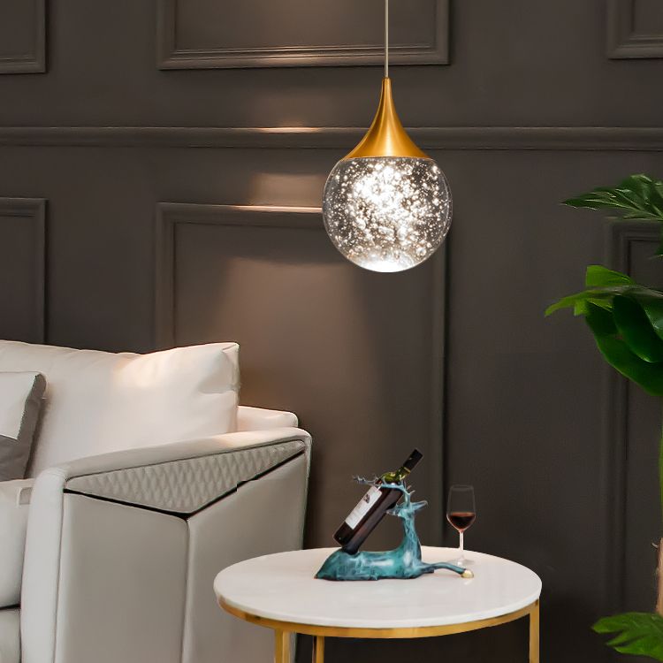 Mini Crystal Plafond Suspension lampe LED moderne LEMPORT DE PROSITIF POUR LA CHAMBRE