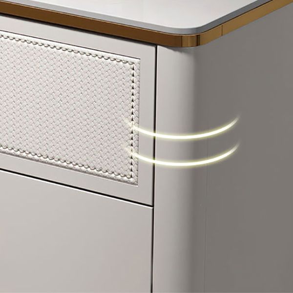 Modern Storage Chest Dresser Horizontal Storage Chest with Drawers