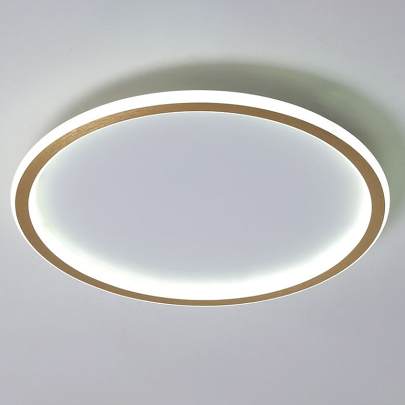 Ronde inbouwverlichtingsarmaturen Aluminium moderne eenvoud Inbouwlamp voor slaapkamer