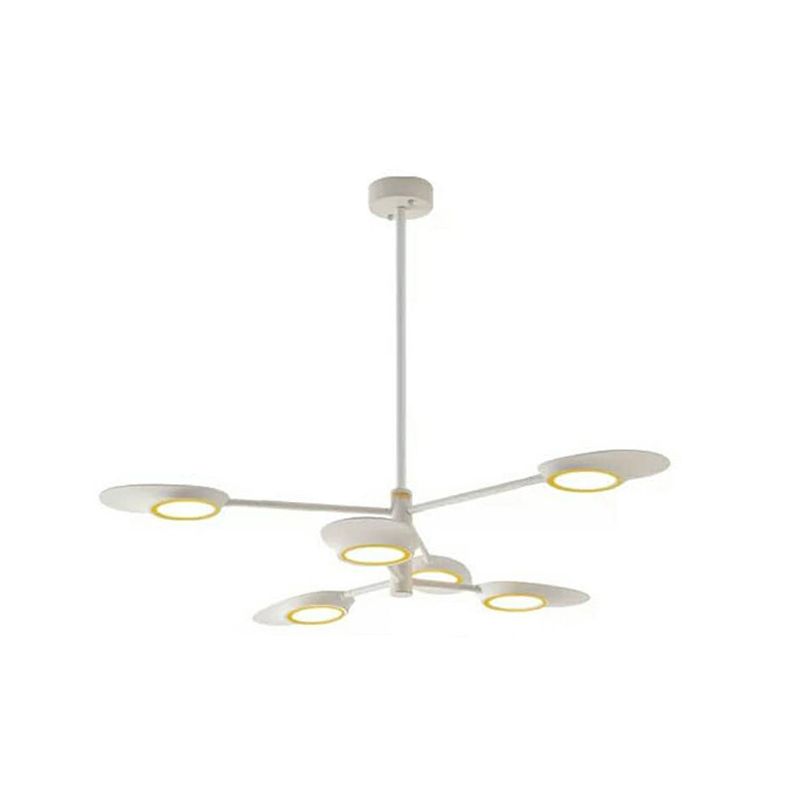 Lámpara de lámpara de ráfaga radiante luz colgante de estilo posmoderno