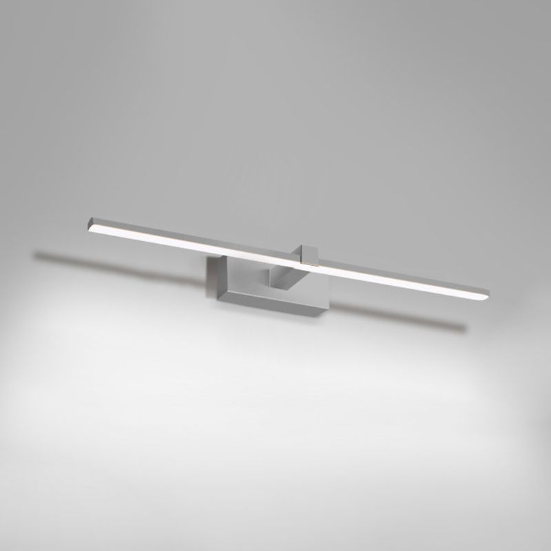 Noordse moderne spiegellicht Simple Long Strip Mirror Lamp Fixture voor badkamer
