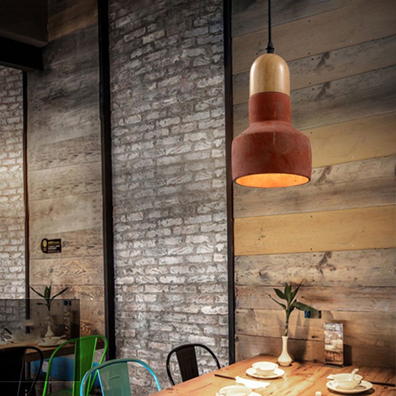 Lampada a ciondolo a testa di stile semplice moderno per soggiorno per la camera da letto del soggiorno