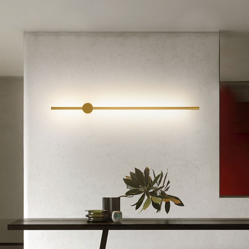 Linearer Schatten Metall Wandleuchter moderner Stil Multi -Leuchten Wandmontage Licht montiert
