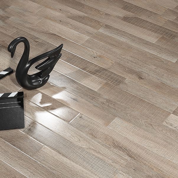 Modern Laminate Flooring Click Lock Scratch Resistant with Wax Coating