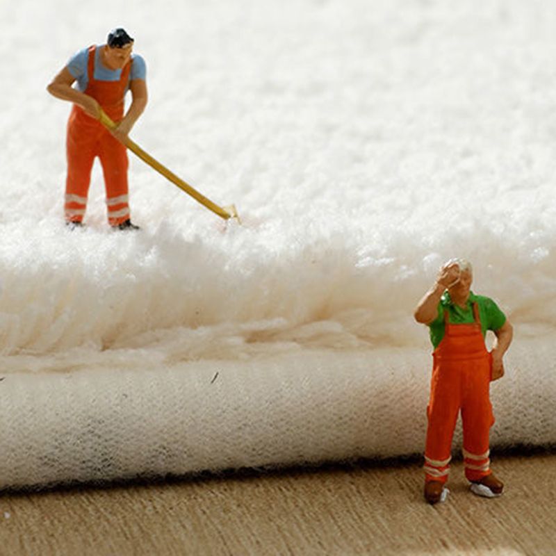 Donkerbruin eenvoudig tapijten polyester kleur klont tapijt vlekbestendig vloerkleed voor woonkamer