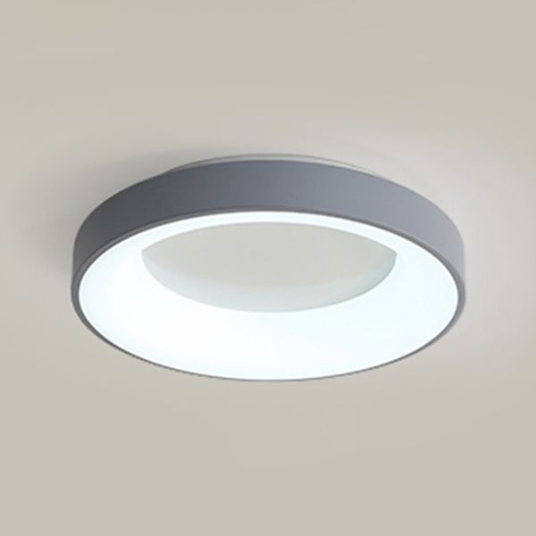 Modern Simple LED Ceiling Light Ring Shaped Corridor Aisle Flush Mount Lamp