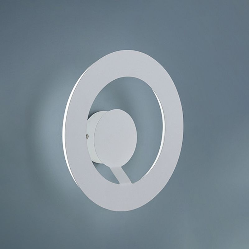 1 lampes murales géométriques légères appliques murales en métal moderne