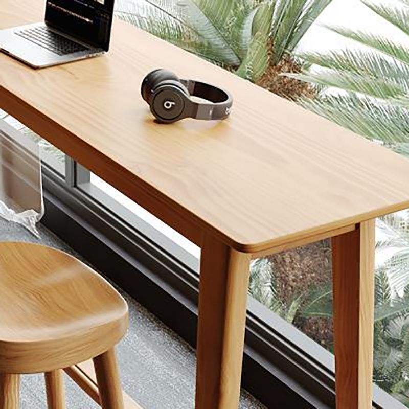 Modern Style Wood Bar Counter Table Rectangle Bar Counter Table for Home