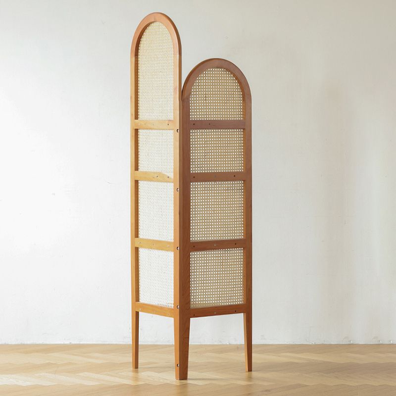 Corner Wooden 4-Tier Shelf Contemporary Bookcase with Shelves