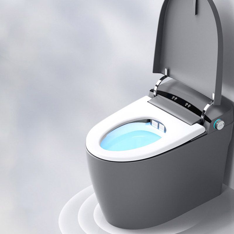 Modern Heated Seat Toilet ABS Floor Mounted Flush Toilet with Seat