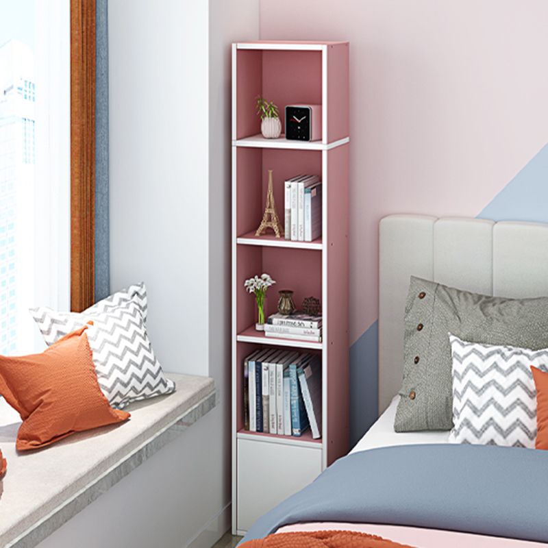 Modern Wood Bookcase, Geometric Bookshelf for Any Room, 13" L X 9.5" W