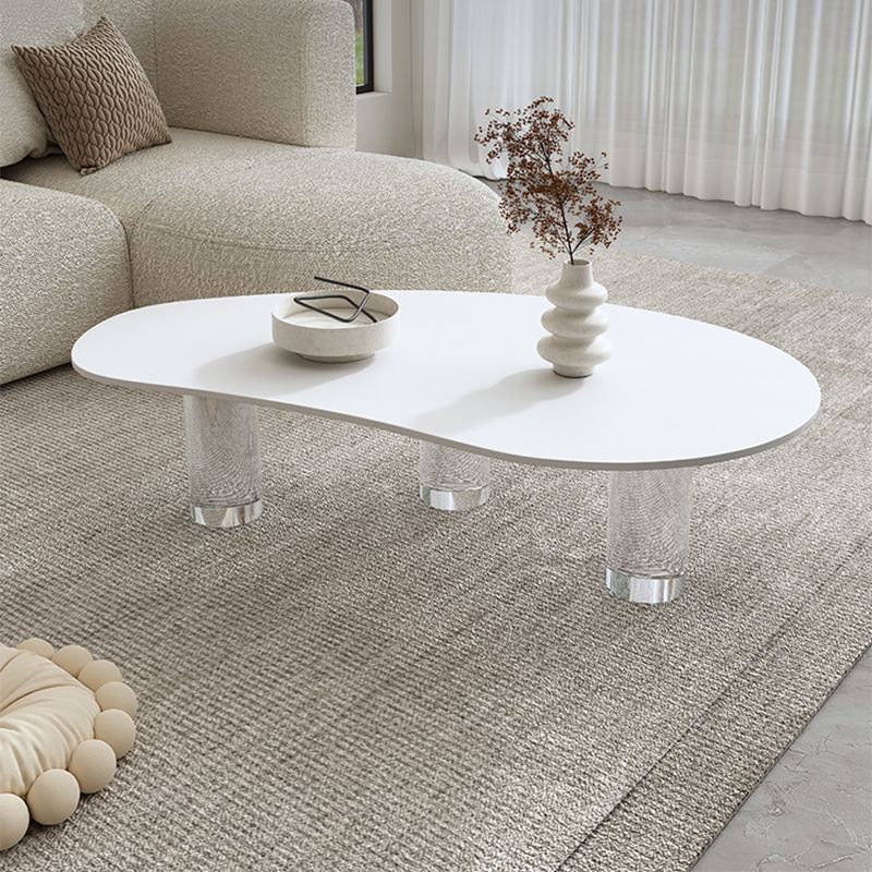 27" Wide Contemporary Coffee Table 3 Legs Coffee Cocktail Table