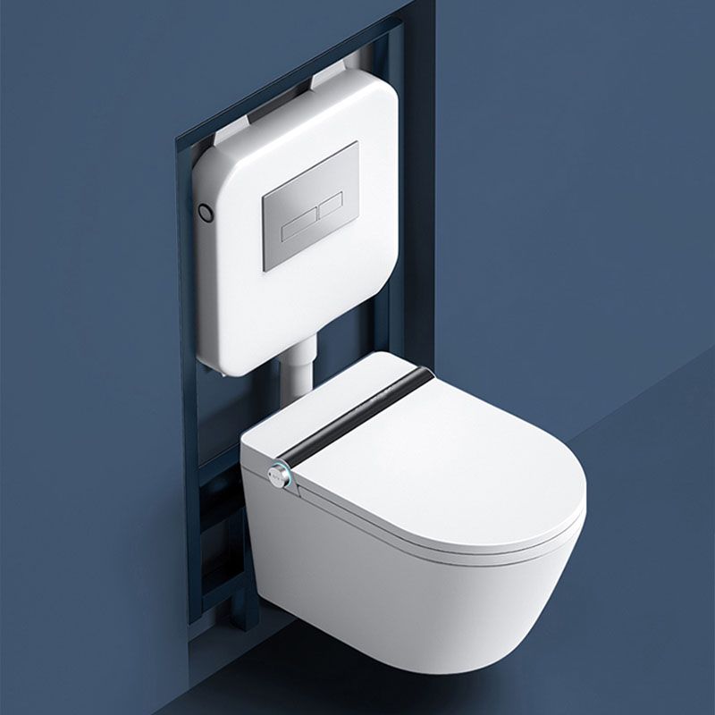 Wall Mount Flush Toilet One-Piece Toilet Contemporary Toilet Bowl
