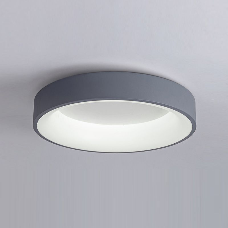 Luminaire de plafond encastré à LED de simplicité d'éclairage de plafond de cercle en métal