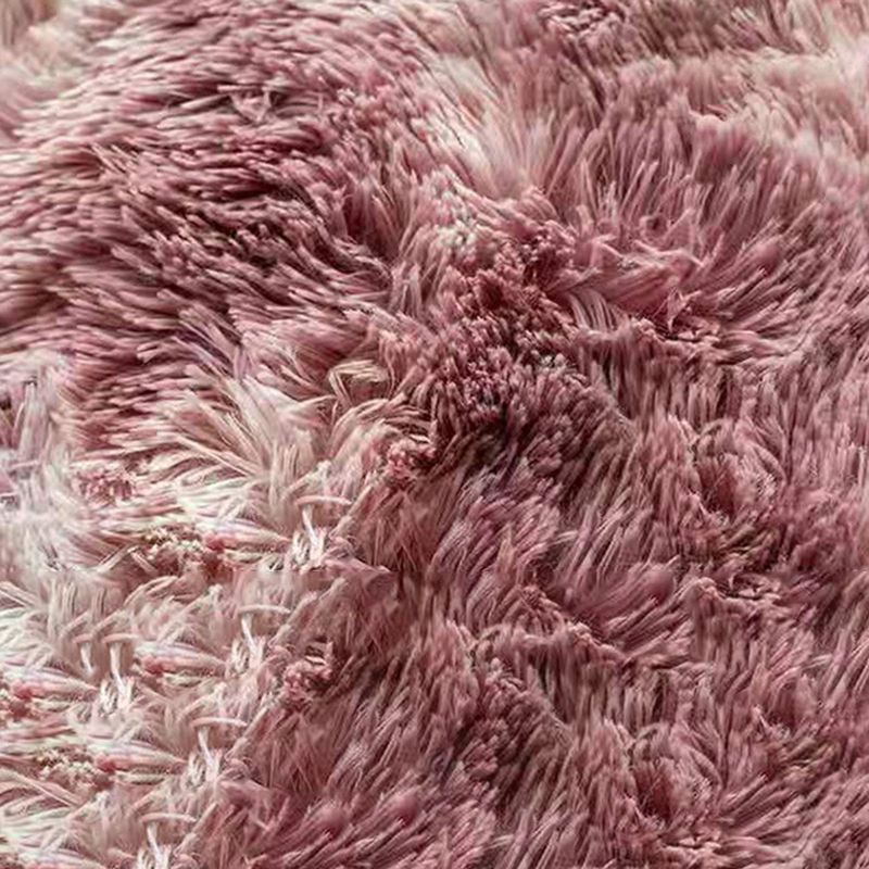 Mehrfarbiger, einfarbiger Teppich aus Polyester, minimalistischer Innenteppich mit rutschfester Rückseite für die Heimdekoration