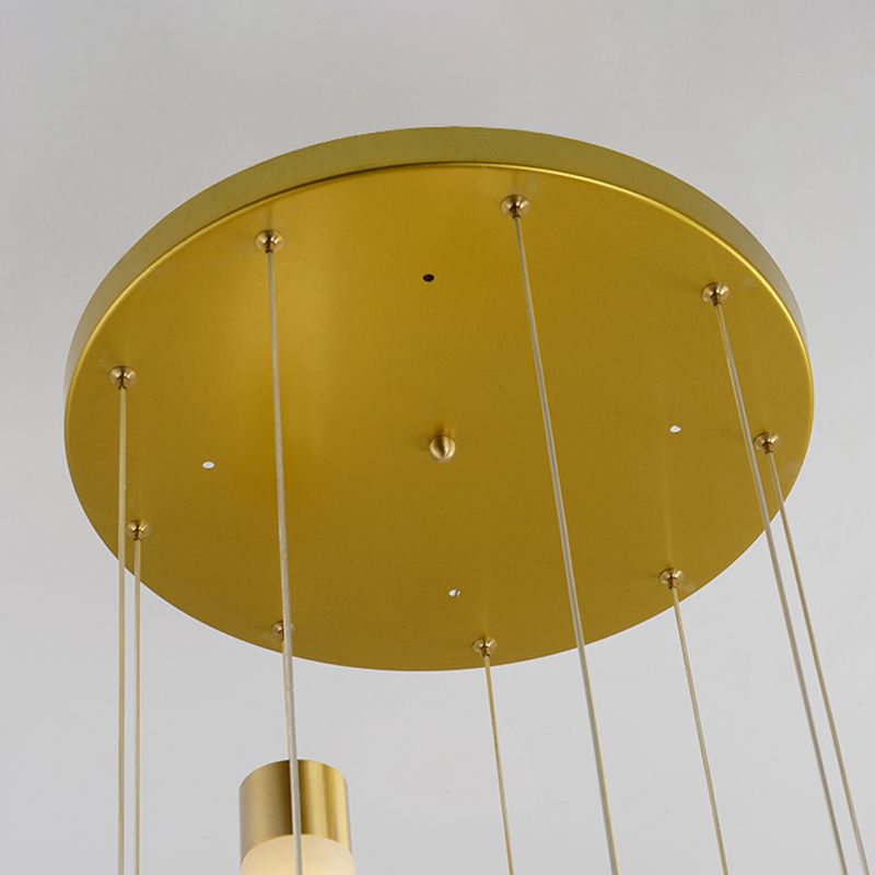 Techo de lámpara LED de mármol contemporánea para el salón de la sala de estar