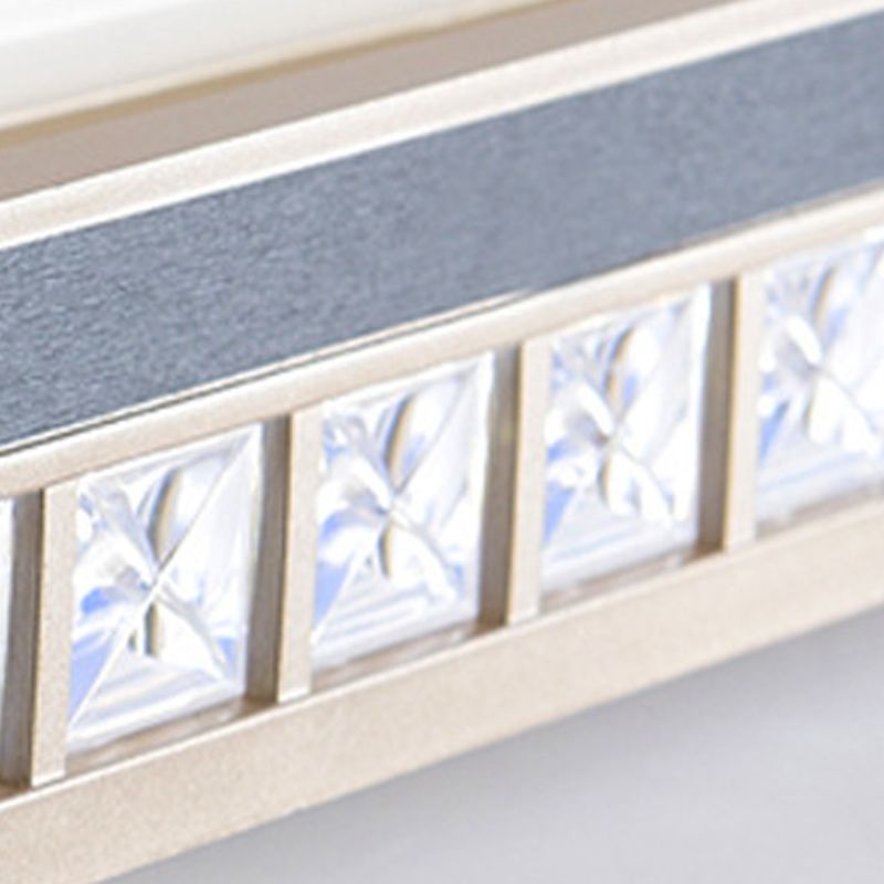 Iluminación de techo geométrica Luz de techo de montaje empotrado de cristal LED de estilo nórdico