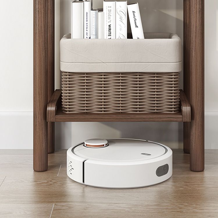 Modern Style Bookshelf Open Solid Wood Shelf Bookcase for Home