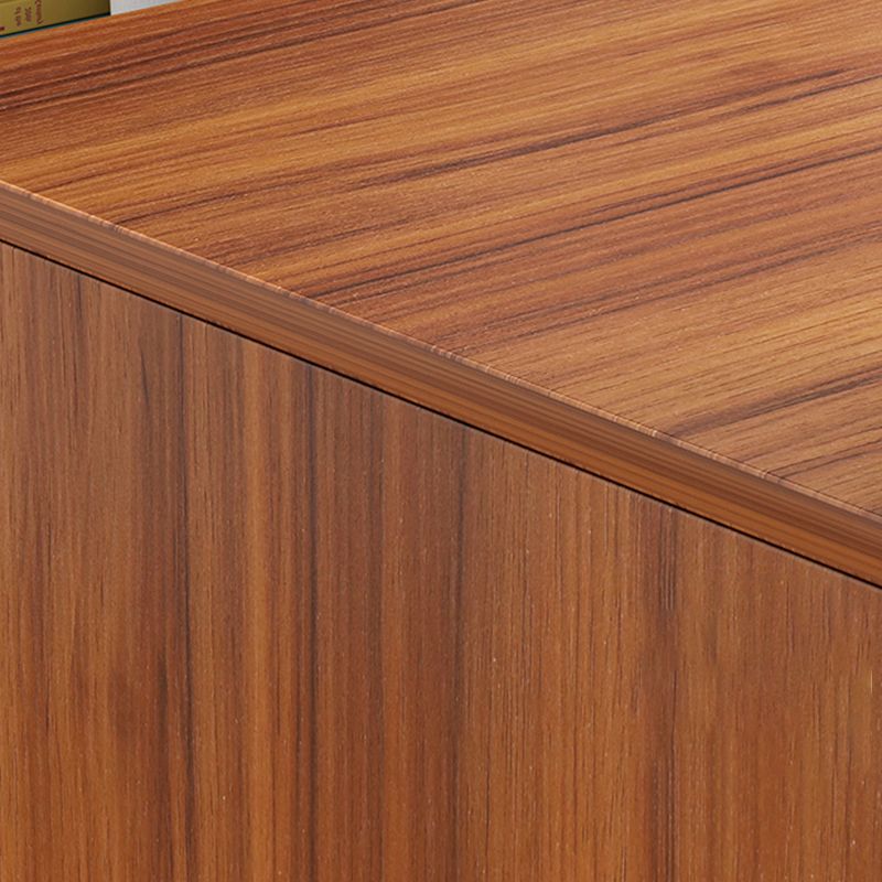 Modern 12.5"Tall Sled Rectangular Wooden Table Top Coffee Table