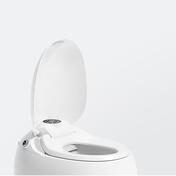 Modern 1-Piece Bidet Toilet Floor Mounted Toilet Bowl for Bathroom