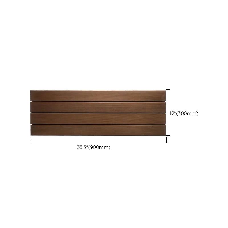 Modern Walnut Laminate Plank Flooring Scratch Resistant Laminate