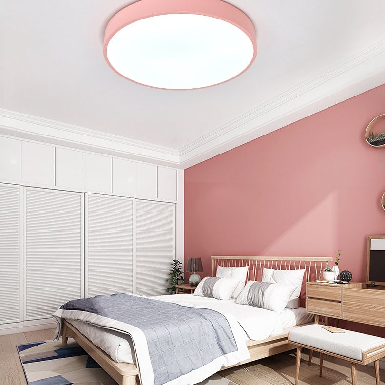 Acrylic Circular Flush Mount Ceiling Lights Modern Flush Mount Lamp