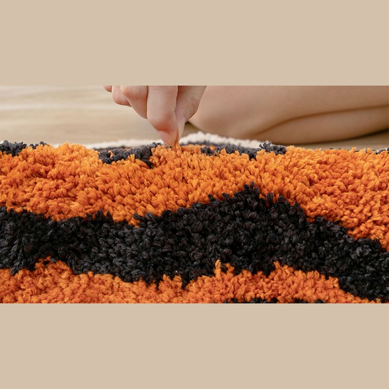 Novelty Color Mixed Modern Area Carpet Polyester Tiger Printing Indoor Rug Easy Care Carpet for Living Room