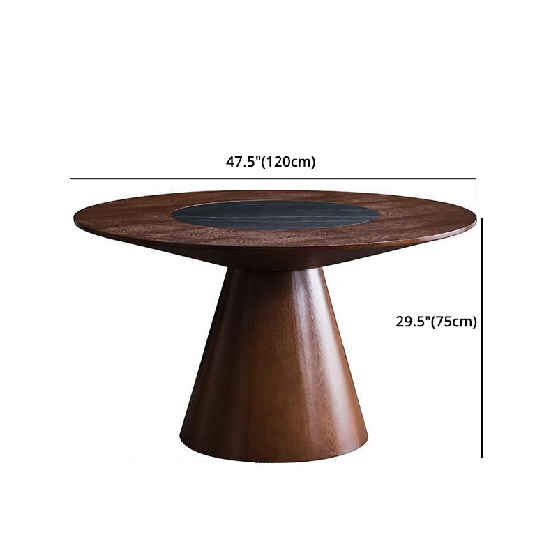 Modern 1/2/3/5/7 Pieces Dining Set Solid Wood Dining Table Set for Dining Areas