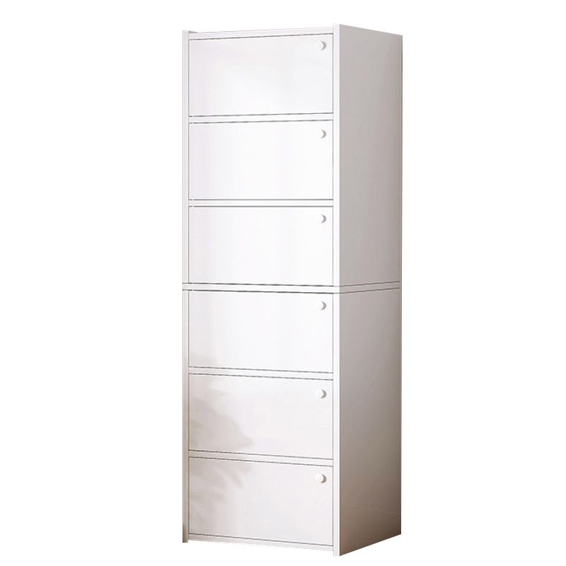 Contemporary Accent Cabinet with Doors Scratch Resistant Storage Cabinet
