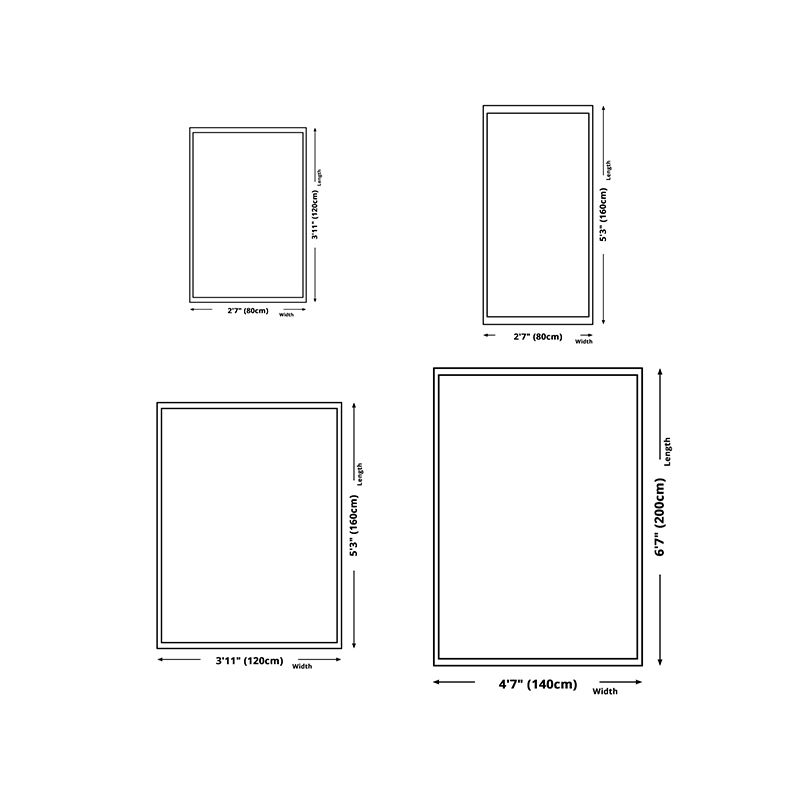 Orange einfacher Teppichblendstücke Teppich Fleckenfestem Teppich für Wohnkultur
