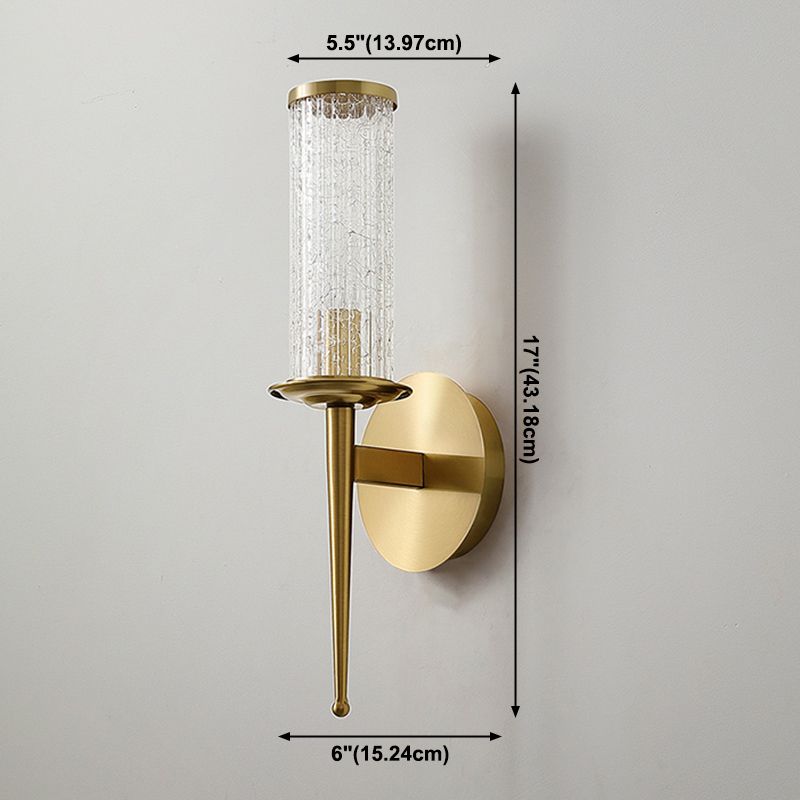 Gold Moderne Leuchten Leuchten Kristallwand Lampe Lampe für Wohnzimmer