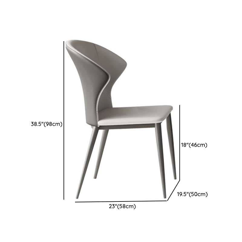 Contemporary Sintered Stone Top Metal Base Dining Table with Chairs
