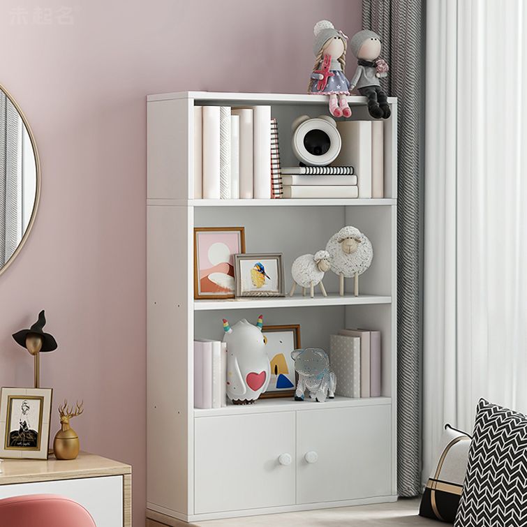 Wooden Bookcase Modern Home Living Room Bedroom Rectangular Bookshelf