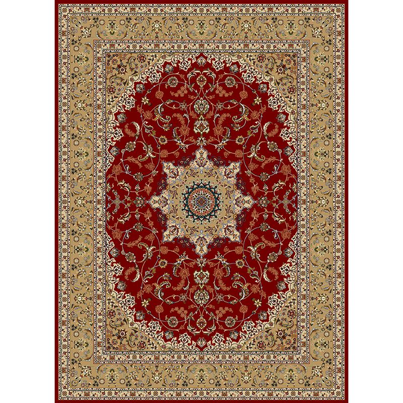 ROTEN TONE TRADING TOPPEL POLYESTER ZENTRISCHE Kreise Indoor Teppich Easy Care Teppich für Wohnzimmer