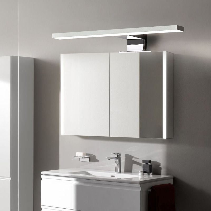 Luz de tocador lineal moderno Lighting acrílico Iluminación montada en la pared para el baño