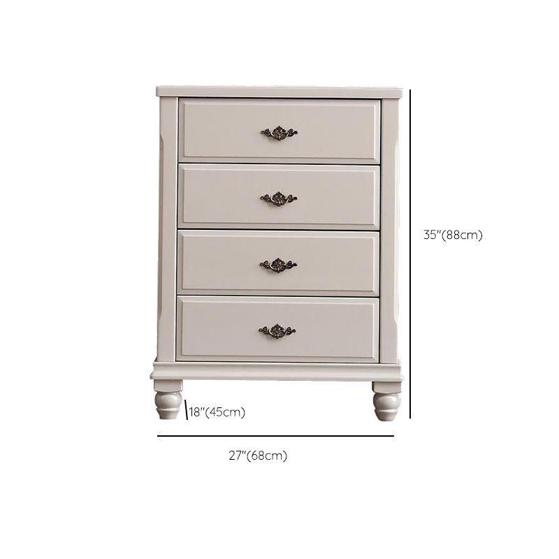 Contemporary Grey Accent Chest with Soft Close Drawers in Rubberwood