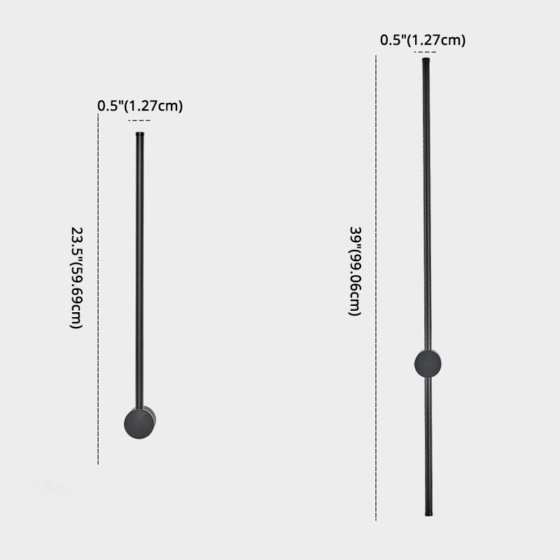 Dünnlinie Metallwandbeleuchtung moderne Wandleuchte für Schlafzimmer