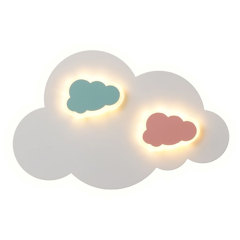Iluminación de apliques de pared Luz de metal LED moderna para niños para niños dormitorio