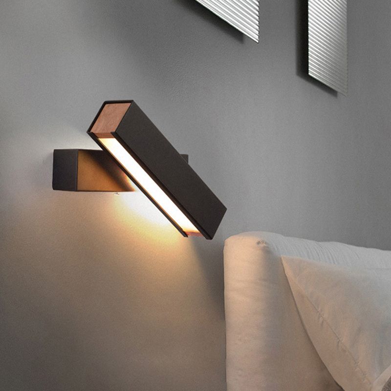 Luz de la sala de estudio de LED de luz LED moderna ajustable de pared.