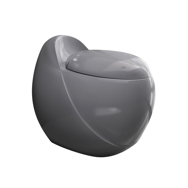 Contemporary Skirted Toilet Bowl One Piece Urine Toilet with Seat