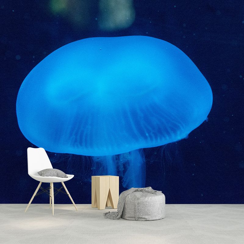 Tropical Seabed View Wall Covering for Sleeping Room, Moisture Resistant