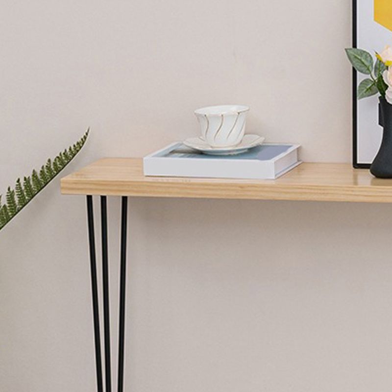 31.5 Inch Height Console Table Solid Wood Contemporary Console