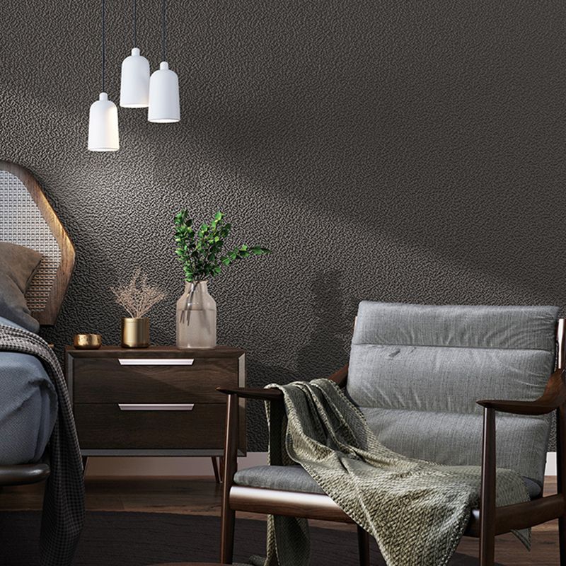 Multicolored Plain Wallpaper Roll Non-Pasted Modern Style Living Room Wall Covering