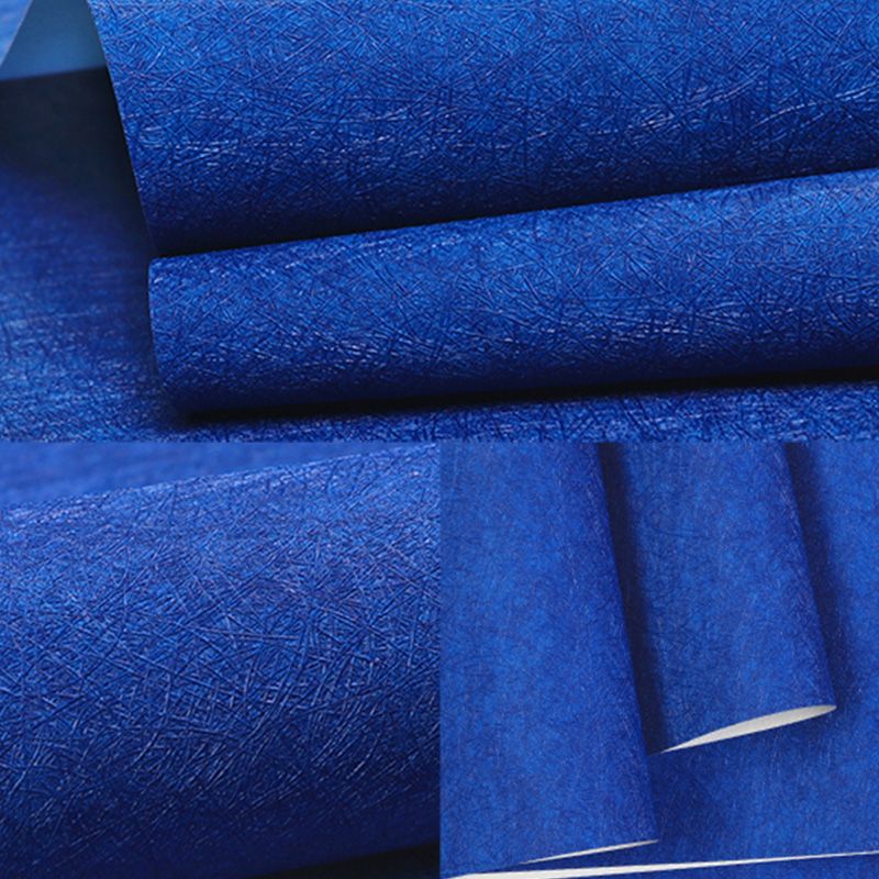 Waterproof Natural Silk Wall Decor Non-Woven Fabric Contemporary Wallpaper for Bedroom