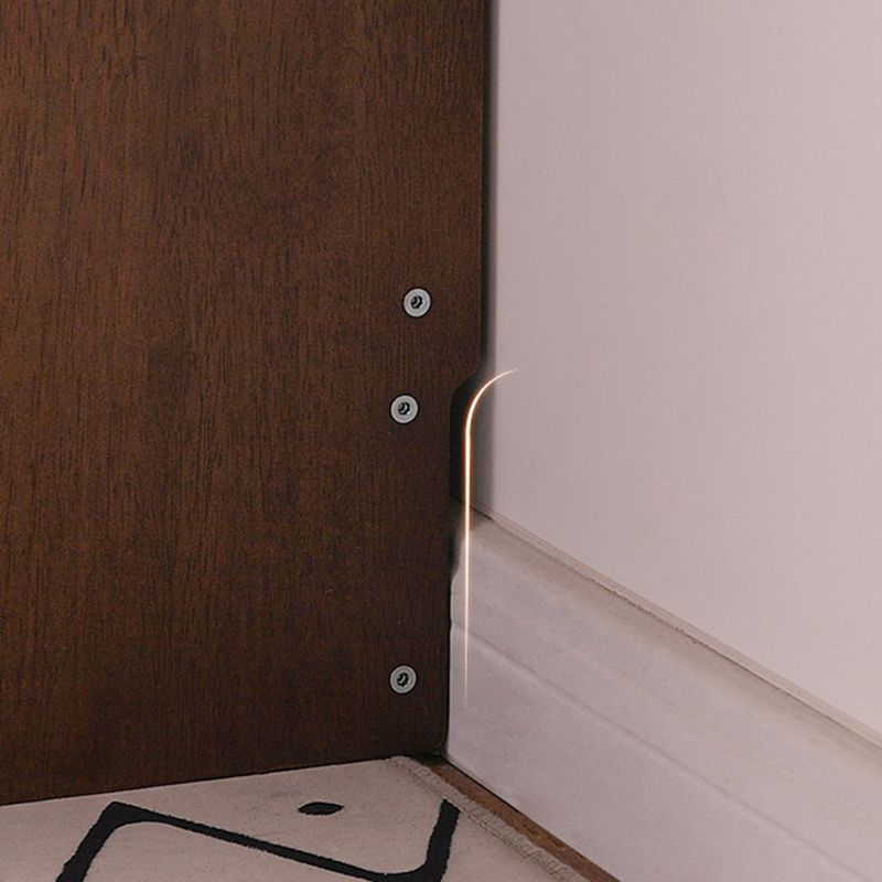 Modern Open Back Bookshelf Wooden Bookcase with Shelves for Study Room