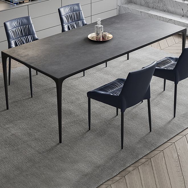 Modern Dining Table Set Stone 1/4/5/7 Pieces Dining Furniture for Indoor