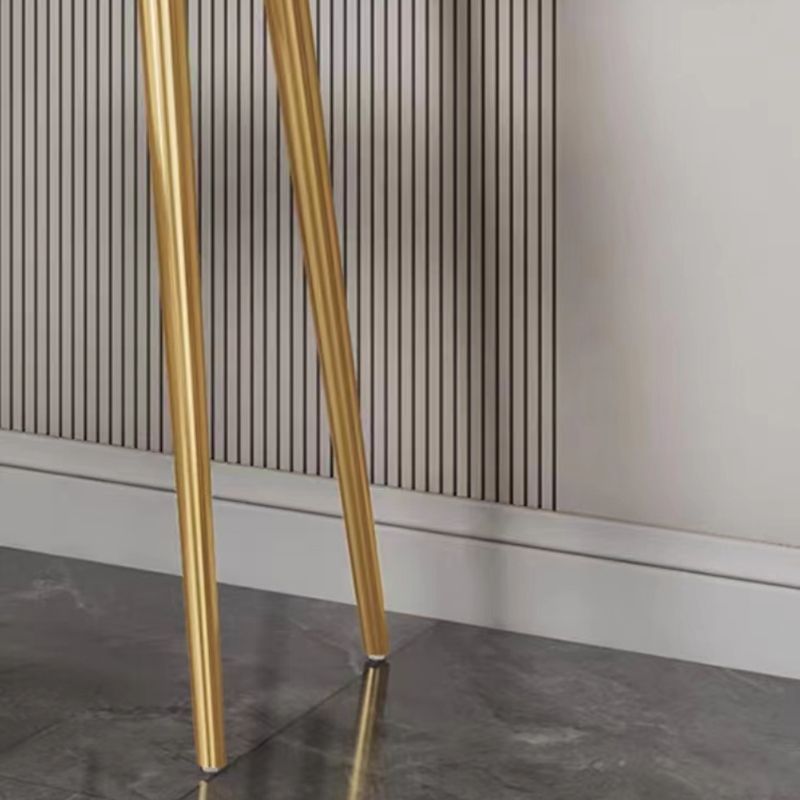 2/4-Drawer Vanity Makeup Table Set Vanity Stool - 15.57" D x 30.71" H Vanity White